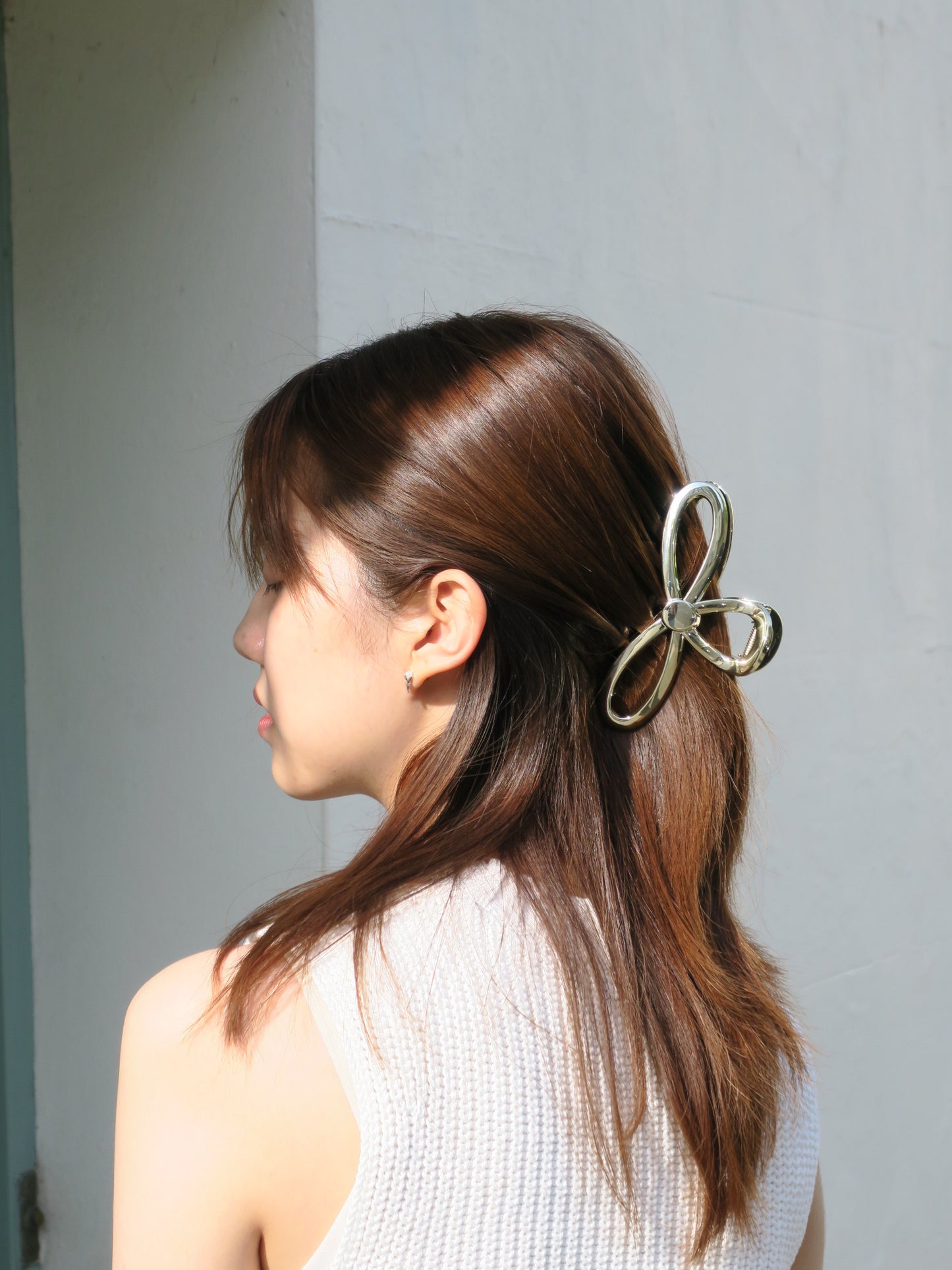 Round Metal Hair Clips