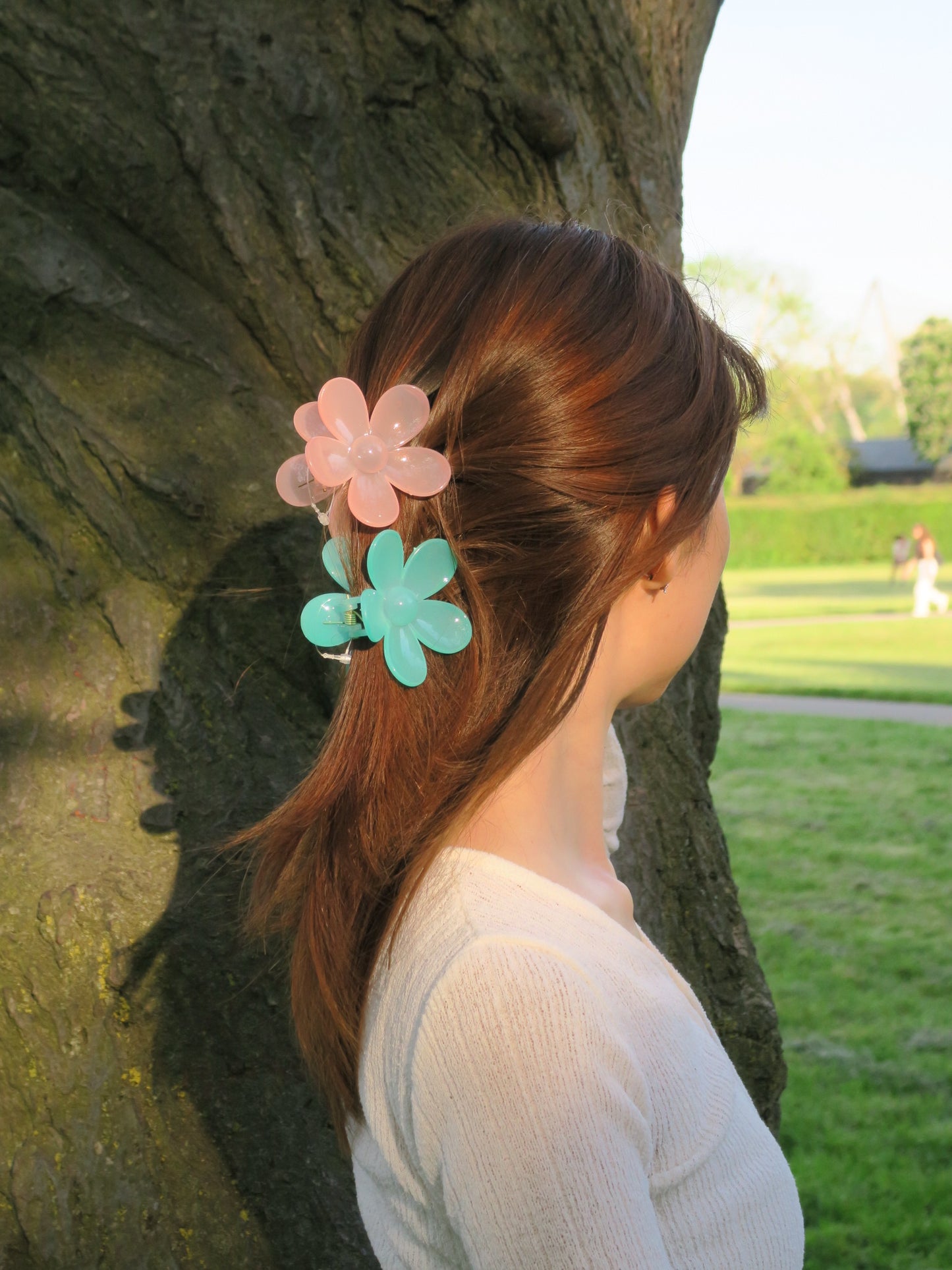 Flower Hair Clips